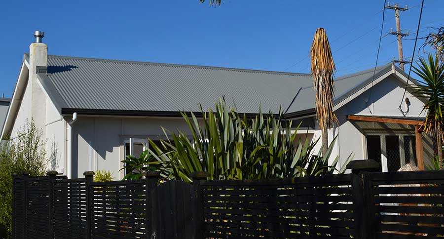 New Colorsteel re-roof installed